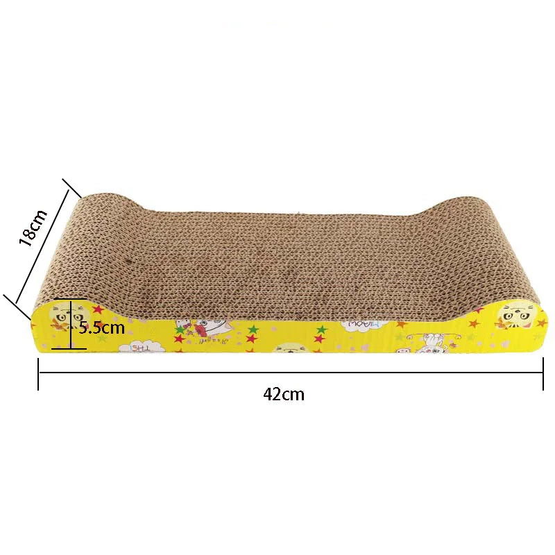 The Cat Cardboard Scratcher
