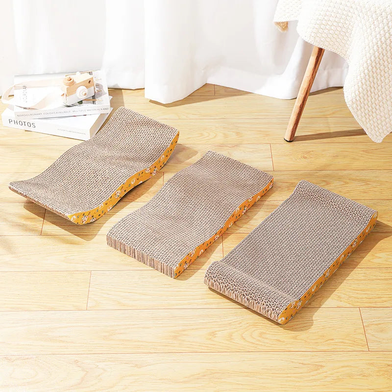 The Cat Cardboard Scratcher