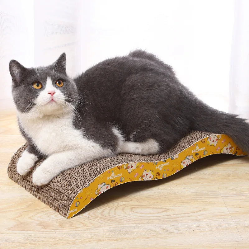 The Cat Cardboard Scratcher