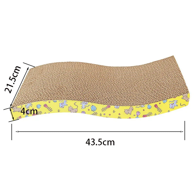 The Cat Cardboard Scratcher