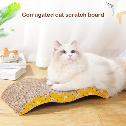The Cat Cardboard Scratcher