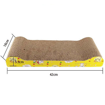 The Cat Cardboard Scratcher