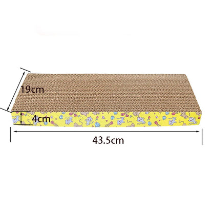 The Cat Cardboard Scratcher