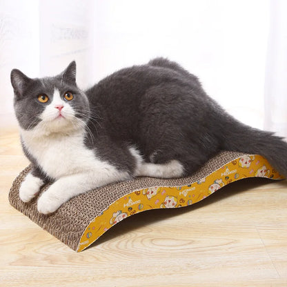 The Cat Cardboard Scratcher